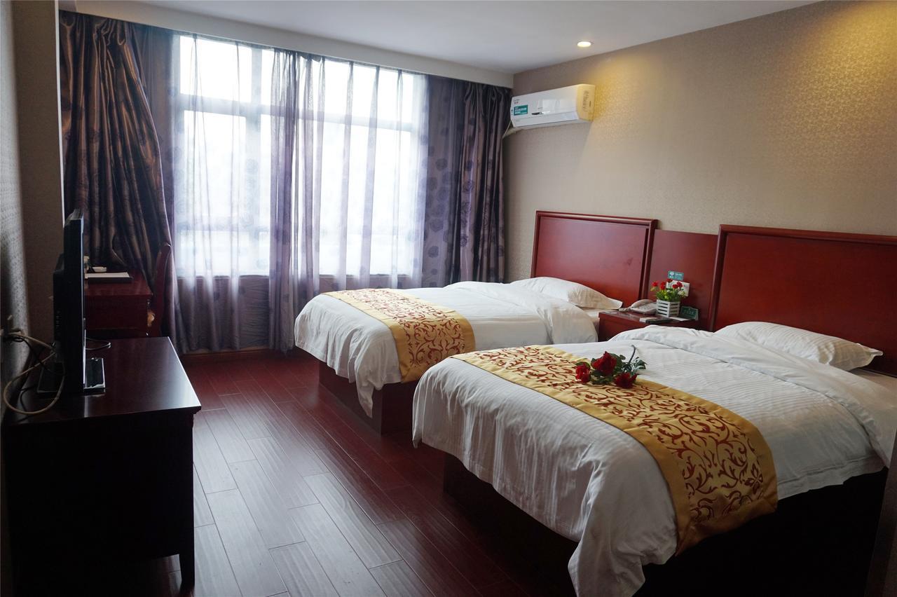 Greentree Inn Hotel Jianhe Subway Station North Palace Taiyuan Exterior photo